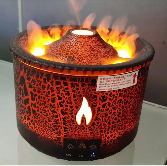 Volcano Flame Ultrasonic Aromatherapy Diffuser