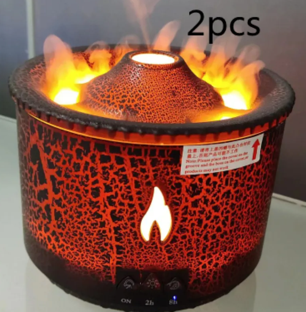 Volcano Flame Ultrasonic Aromatherapy Diffuser