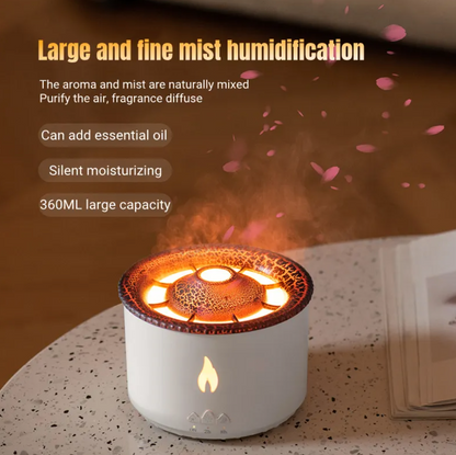 Volcano Flame Ultrasonic Aromatherapy Diffuser