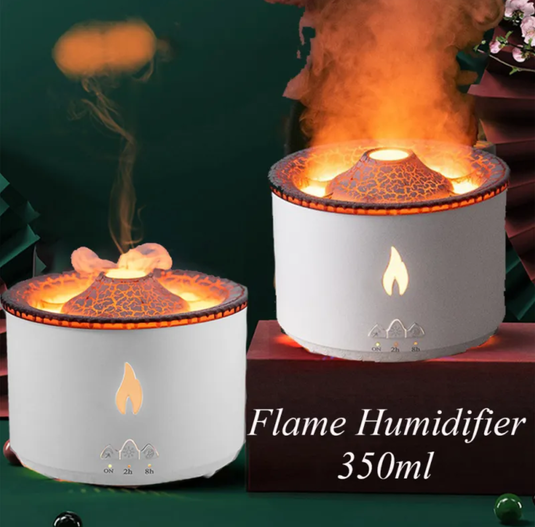 Volcano Flame Ultrasonic Aromatherapy Diffuser