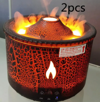 Volcano Flame Ultrasonic Aromatherapy Diffuser