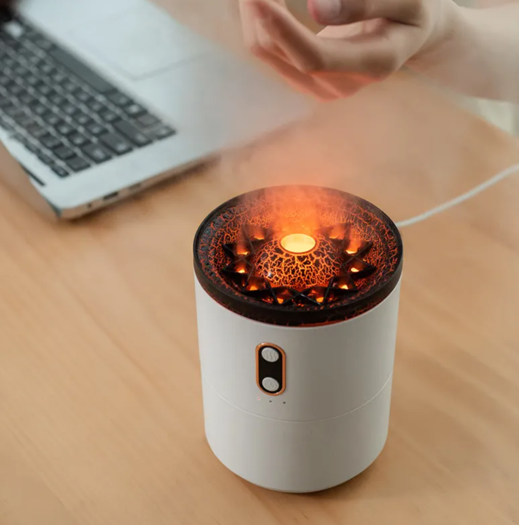 Volcano Flame Ultrasonic Aromatherapy Diffuser
