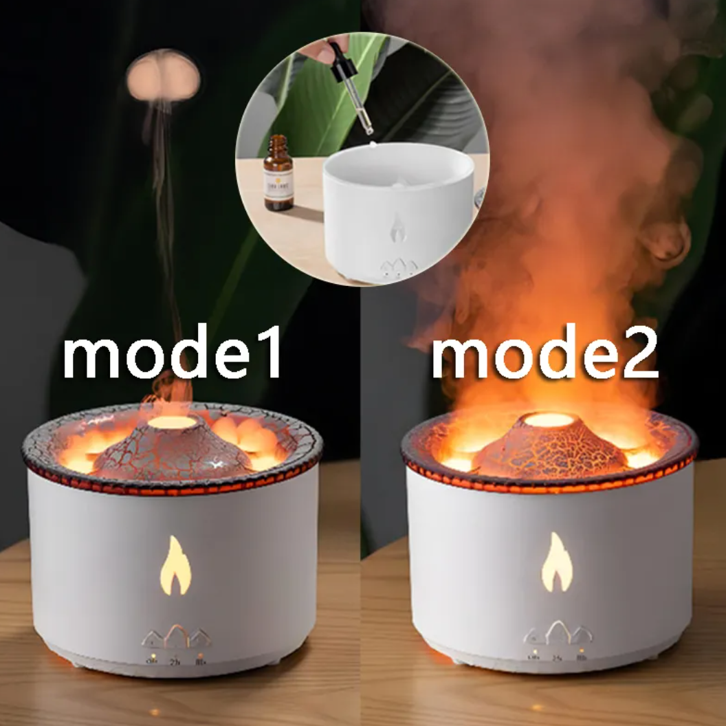 Volcano Flame Ultrasonic Aromatherapy Diffuser