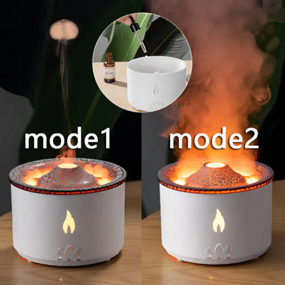 Volcano Flame Ultrasonic Aromatherapy Diffuser
